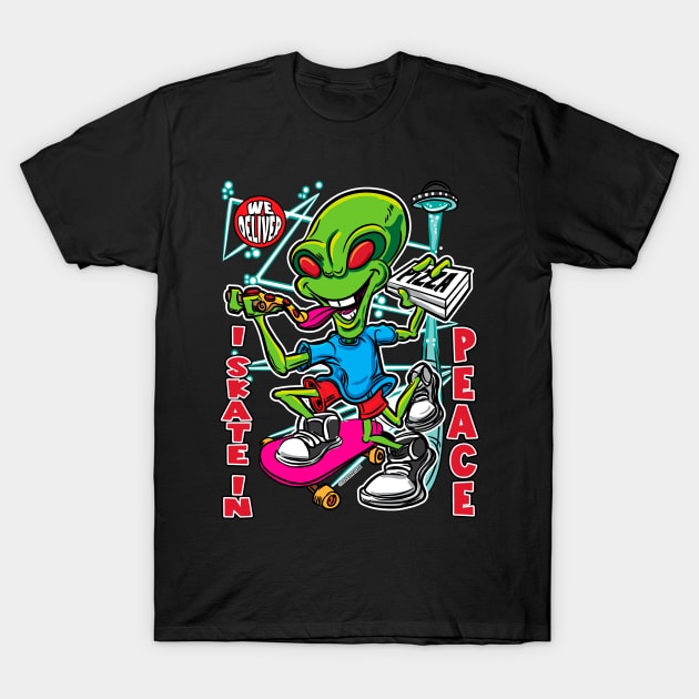 I Skate In Peace T-Shirt by eShirtLabs